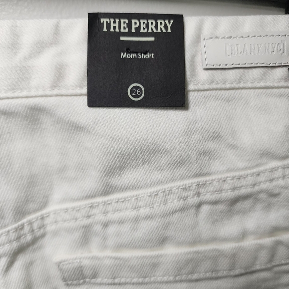 BlankNyc White Denim 'Head In The Clouds' Mom Shorts - Picture 6 of 6